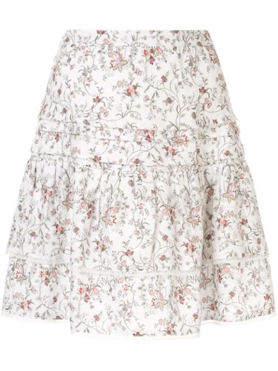 Sir Haisley Mini Skirt In White