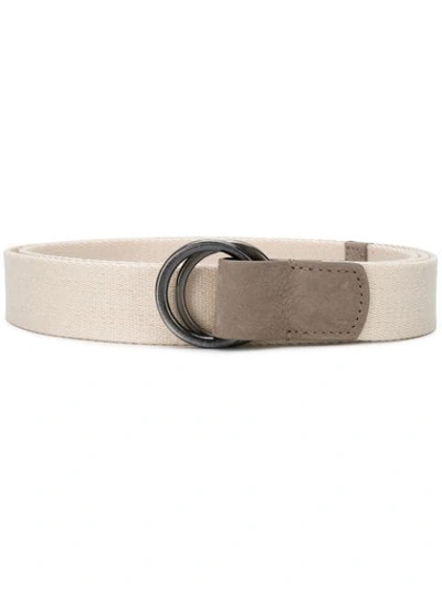 Anderson's Panelled Belt In Neutrals