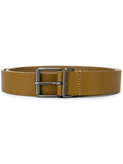Anderson's Grained Style Belt In Neutrals