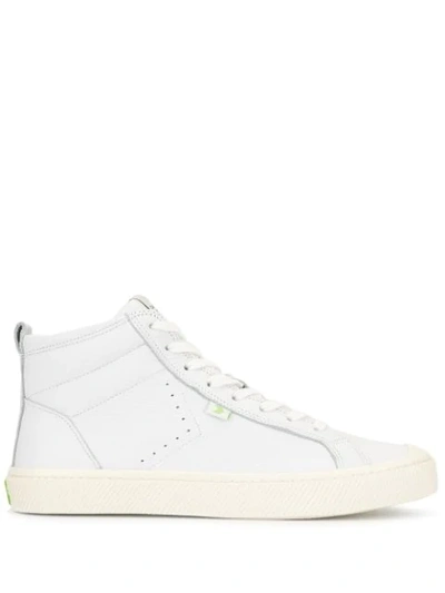 Cariuma Oca High Off White Premium Leather Sneaker