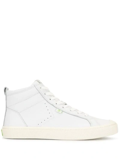 Cariuma Oca High Off White Premium Leather Trainer