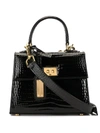Sandra J Jackie Mini Bag In Black