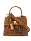 Sandra J Jackie Mini Bag In Brown