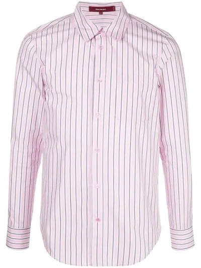 Sies Marjan Sander Striped Poplin Shirt In Pink