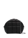 Bottega Veneta Mini Padded Cross-body Bag In Black