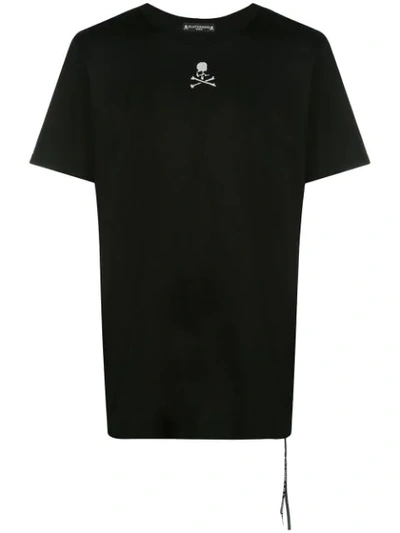 Mastermind Japan Branded Short-sleeve T-shirt In Black