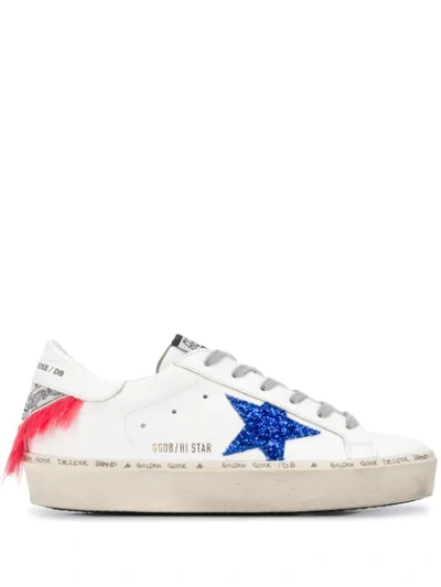 Golden Goose Superstar Trainers In White