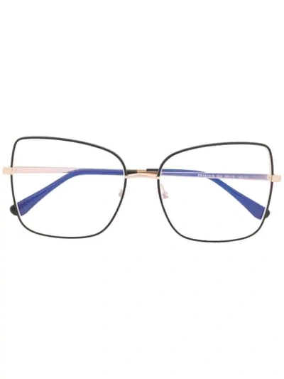 Tom Ford Ft5613b Square-frame Glasses In Gold