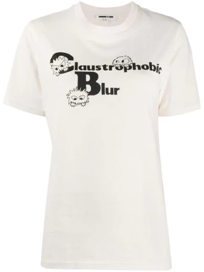 Mcq By Alexander Mcqueen Claustrophobic Blur T-shirt In Neutrals