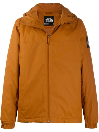 The North Face Logo Patch Jacket In Brown