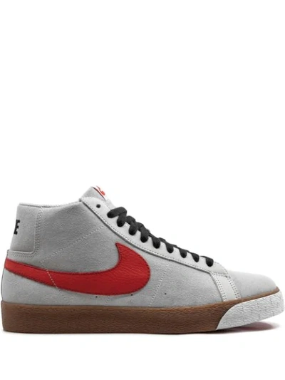 Nike Blazer Premium Sb In Grey