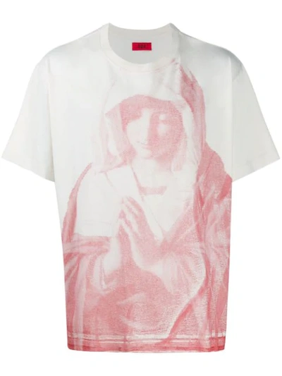 424 Mary Tour Print T-shirt In Neutrals