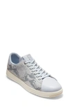 Cole Haan Grandpro Snakeskin-embossed Leather Sneakers In Halogen