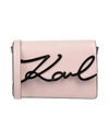 Karl Lagerfeld Handbags In Pastel Pink