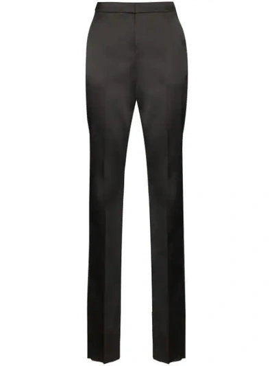 We11 Done We11done Slim Fit Tailored Trousers In Black