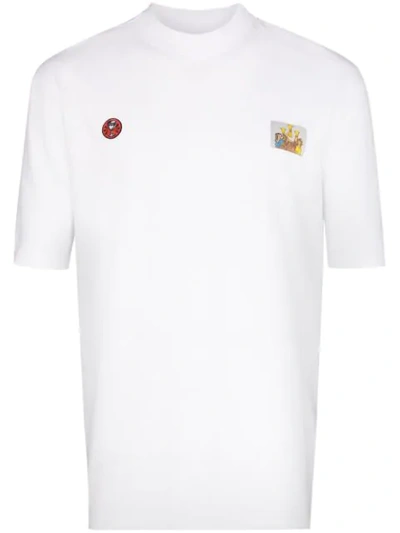 Boramy Viguier Embroidered Patch T-shirt In White