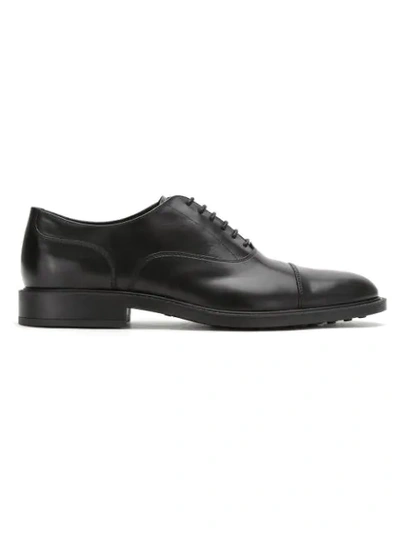 Tod's Classic Oxford Shoes In Black
