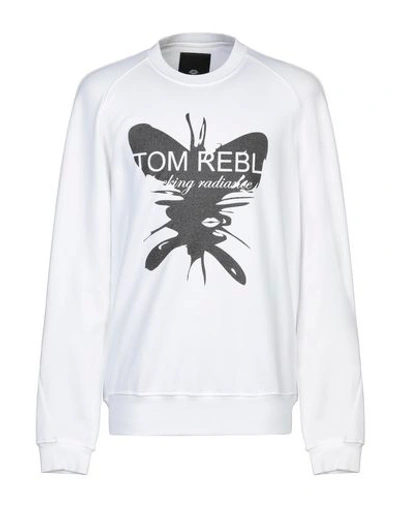 Tom Rebl Sweatshirt In White