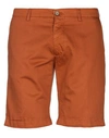 Berwich Shorts & Bermuda Shorts In Rust