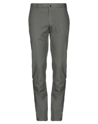 Incotex Casual Pants In Military Green