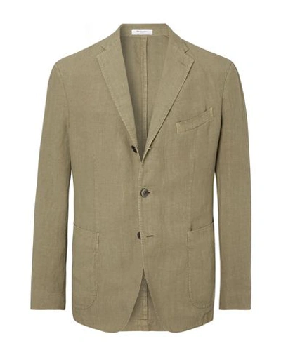 Boglioli Suit Jackets In Military Green