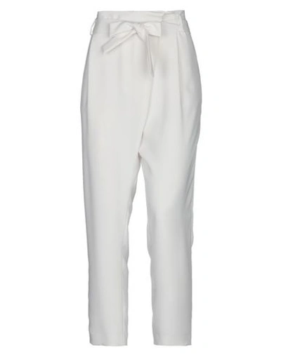 P.a.r.o.s.h Casual Pants In White
