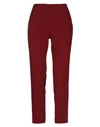 Alberto Biani Casual Pants In Maroon