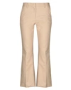 Msgm Casual Pants In Beige