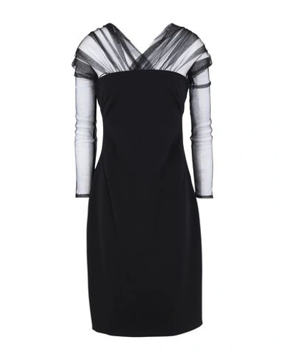 Karl Lagerfeld Short Dresses In Black