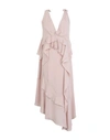 Hanita Woman Midi Dress Blush Size Xs Polyester In Pink