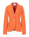 Harris Wharf London Suit Jackets In Orange