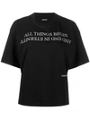 Ambush Boxy T-shirt In Black