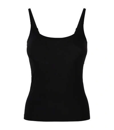 Chantelle Seamless Padded Soft Stretch Camisole In Black