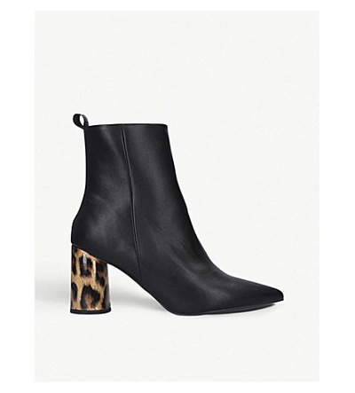 Kg Kurt Geiger Triffy Ankle Boots In Black/comb
