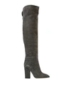 Sergio Rossi Boots In Steel Grey