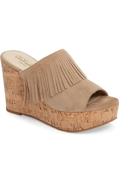 Ariat Unbridled Leigh Fringe Mule (women) In Sand Fabric