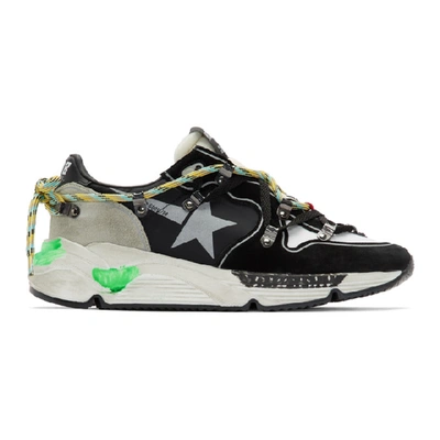 Golden Goose Running Sole Sneakers In Black