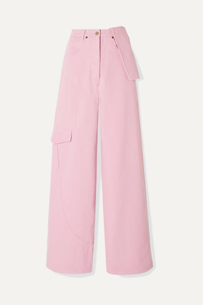 Jacquemus Pink Women's Le Jean De Nîmes Jeans Pink In Baby Pink