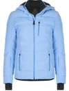 Aztech Mountain 'nuke Suit' Hooded Waterproof Puffer Jacket In Blue