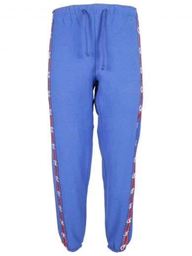 Vetements Champion Tapered Track Pants In Blue | ModeSens