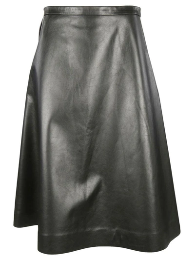 Balenciaga A-line Skirt In Noir
