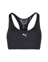 Puma Sports Bras And Performance Tops In Black