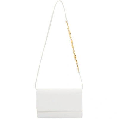 Jacquemus Le Sac Riviera Small Shoulder Bag In White