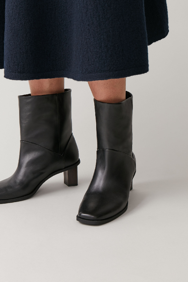 leather riding boots cos