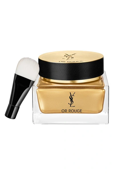 Saint Laurent Or Rouge Mask-in-creme 1.6 Oz. In Gold