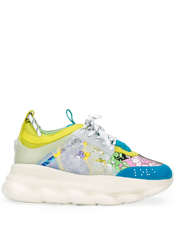 versace chain reaction green yellow