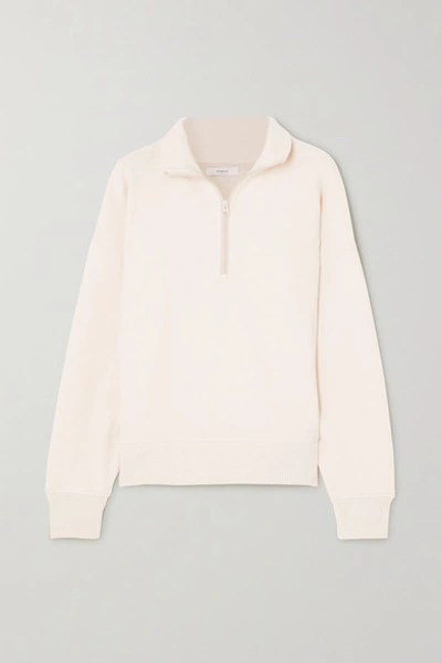 Vince Cozy Half zip Pullover Sweatshirt In Off white ModeSens