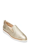 Cole Haan Grand Ambition Slip-on Sneaker In Gold