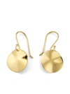 Ippolita 18kt Yellow Gold Mini Classico Wavy Disc Earrings