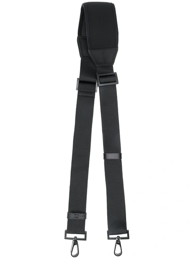 Troubadour Xl Fabric Shoulder Strap In Black